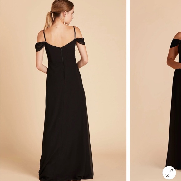 Birdy Grey Black Maxi Dress/bridesmaid - Picture 9 of 14